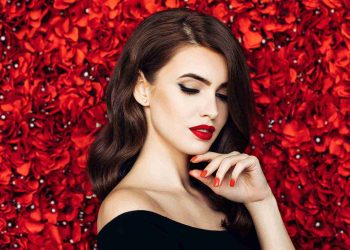 Illuminate Your Black Attire with Vibrant Makeup
