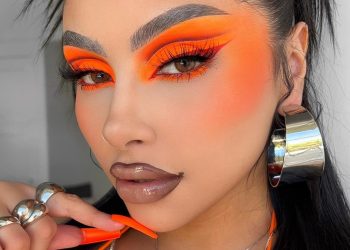 The Alluring Orange Eyeshadow Look for a Natural Glow