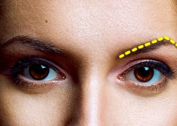 The Art of Crafting Beautiful Triangular Eyebrows