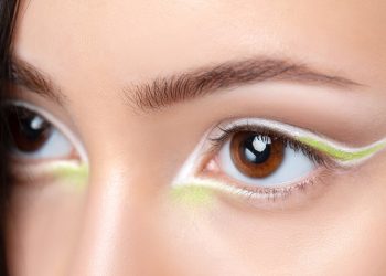 Statement Eyes: Graphic Liners and Futuristic Glitter